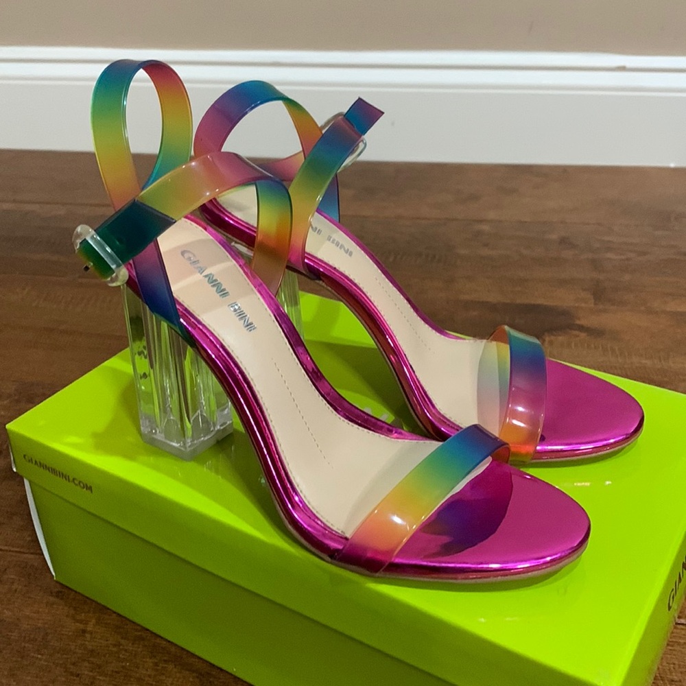 Women’s Gianni Bini rainbow heels